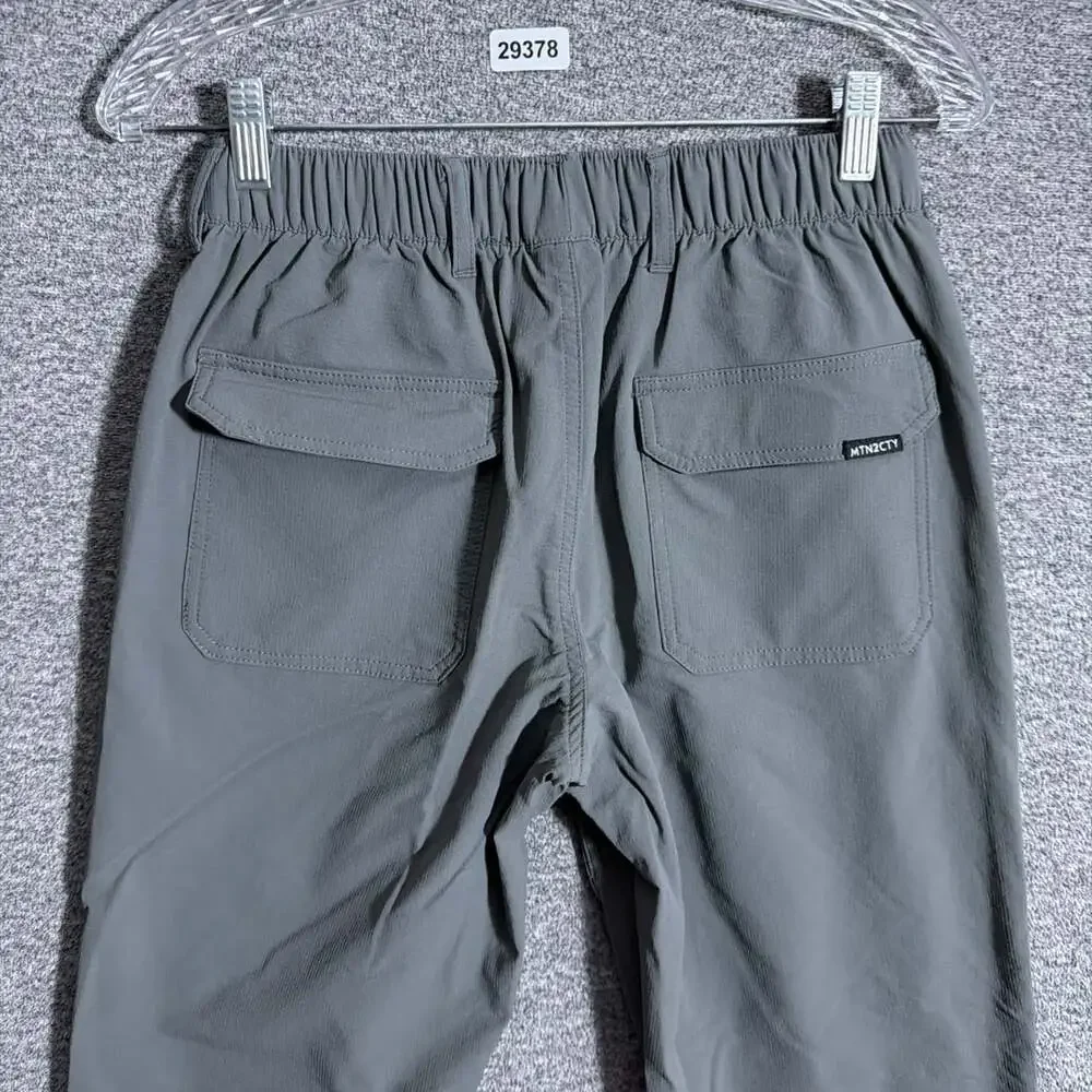 Coalatree Unisex Size Small Regular Gray Trailhead Pants Ripstop Performance